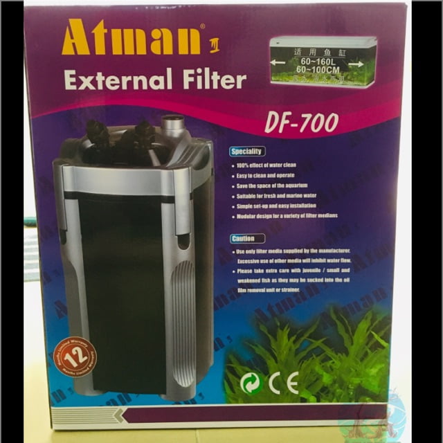 Lọc thùng Atman DF-700 - Lọc thùng ATMAN – External Filter DF-700 - Aquascape & Planted Tank Guide