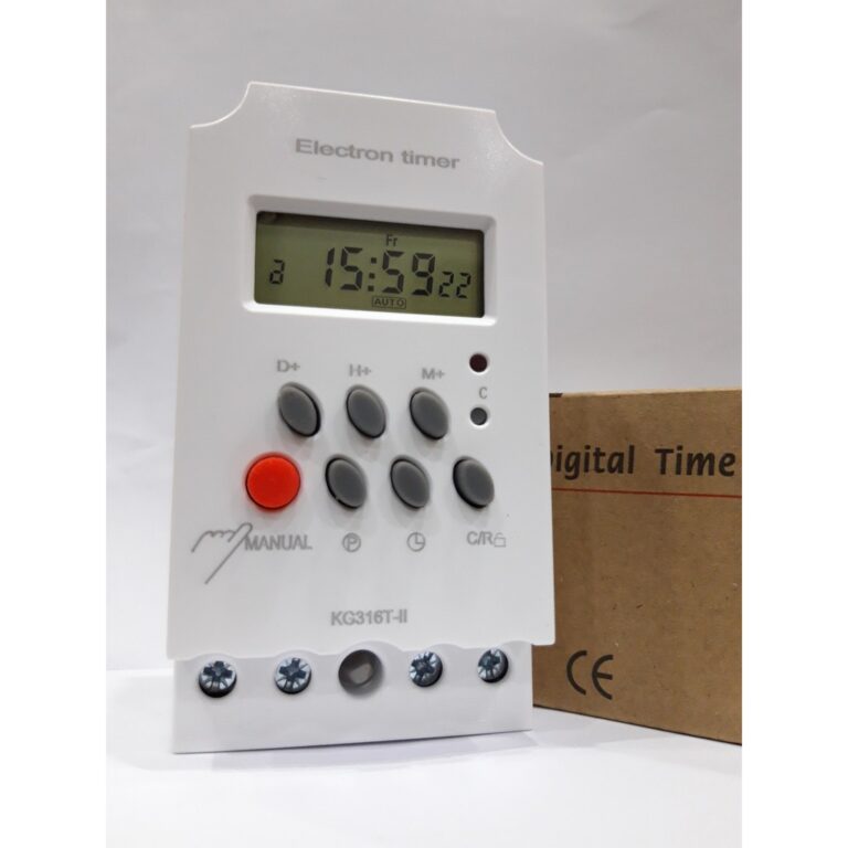 17 programs Electron timer KG 316T-II timer socket timer - KG316 timer switch - Aquascape & Planted Tank Guide