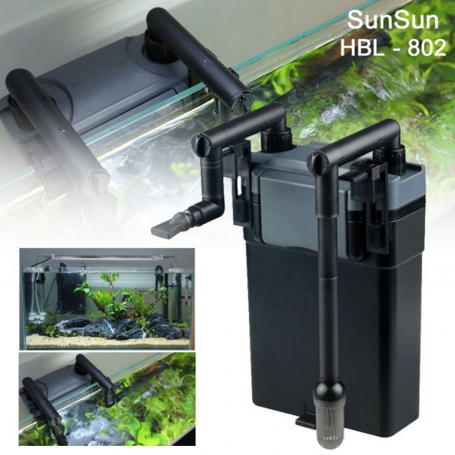 Lọc Treo Sunsun HBL-801, HBL-802, HBL-803 Dành Cho Bể Cá Từ 20-80cm - Lọc treo sunsun Hbl 803 - Aquascape & Planted Tank Guide