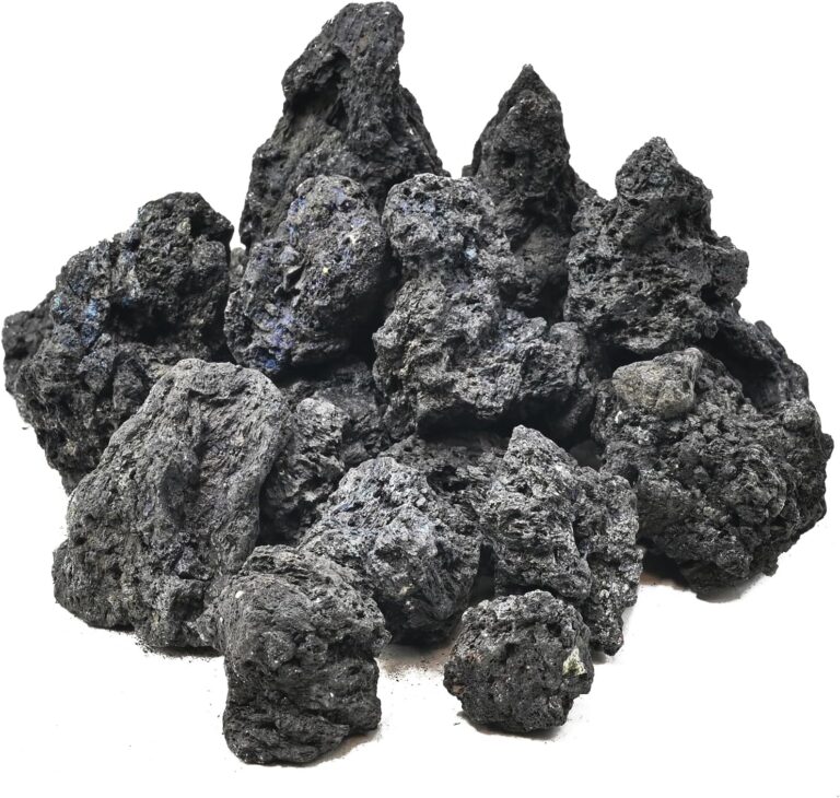 Natural Volcanic Lava Rock 1-2.5 Inches Decorative Stones for Miniature & Fairy Gardens,Aquascaping Aquariums,Fire Pit Use & Succulent Planters-2lb - Aqua Plants Hub