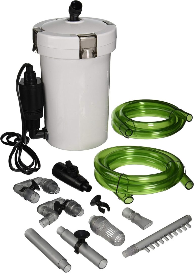 SunSun 3-Stage External Canister Filter for Aquariums & Ponds, 106 GPH Flow, Easy Setup & Maintenance, HW-603B - Aqua Plants Hub