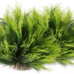 2pcs Aquarium Plants Decorations Artificial Fish Tank Plants Plastic Fish Tank Accessories Green Natural Style Aquarium Plants - Aqua Plants Hub