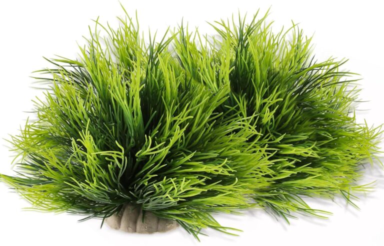 2pcs Aquarium Plants Decorations Artificial Fish Tank Plants Plastic Fish Tank Accessories Green Natural Style Aquarium Plants - Aqua Plants Hub