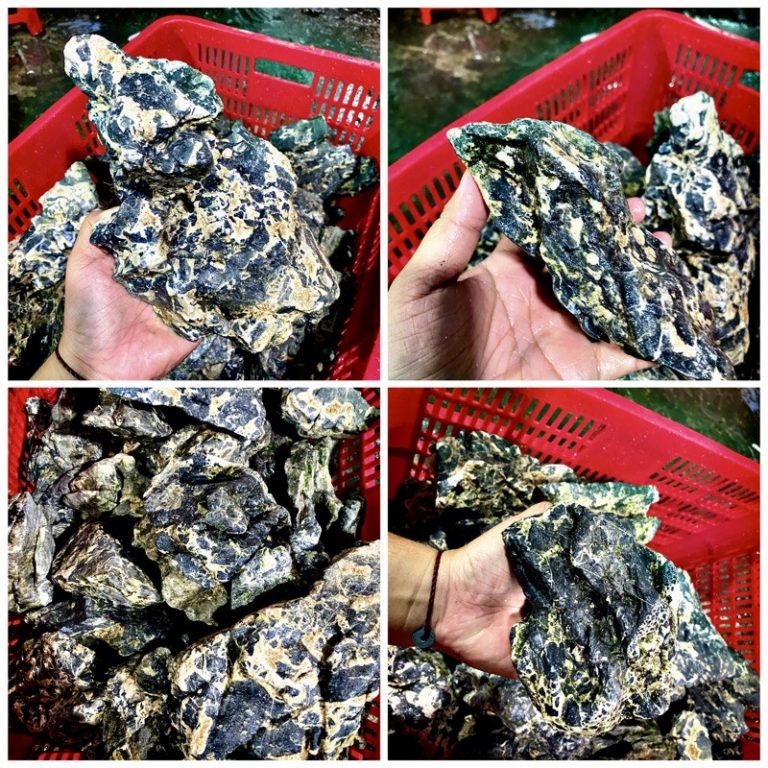 Đá kẹp kem siêu vân (Loại Đá Thuỷ Sinh Mới) 1kg- ✅setup bể thuỷ sinh - Đá Kẹp Kem Setup Hồ Thuỷ Sinh - Aquascape & Planted Tank Guide