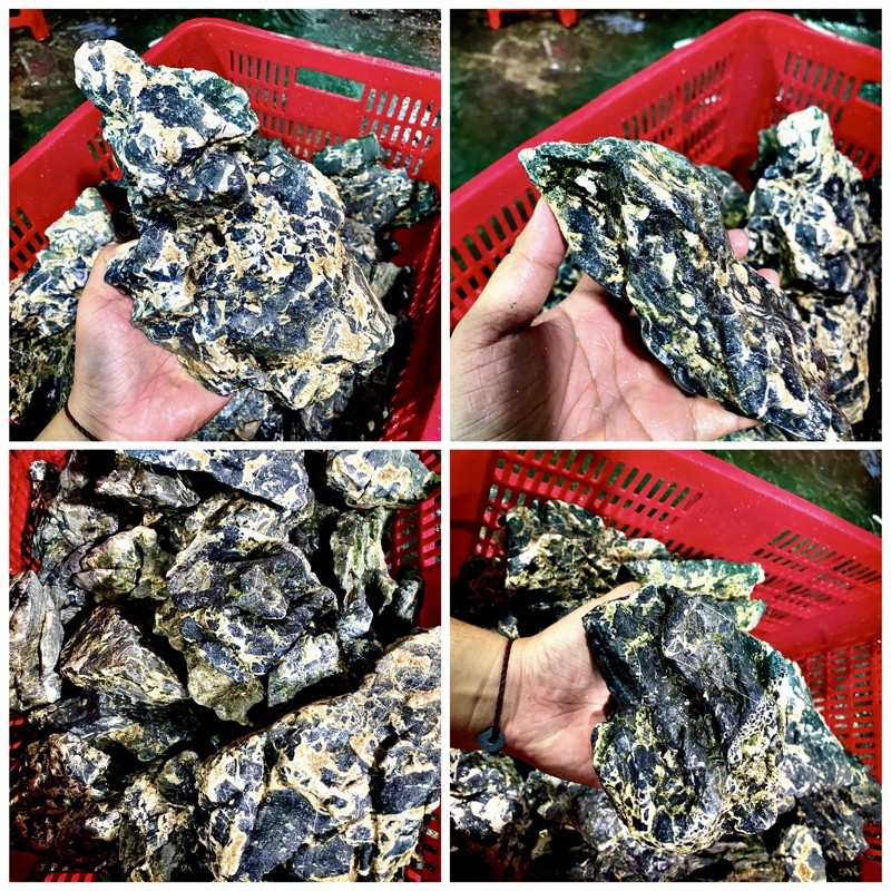 Đá kẹp kem siêu vân (Loại Đá Thuỷ Sinh Mới) 1kg- ✅setup bể thuỷ sinh - Đá Kẹp Kem Setup Hồ Thuỷ Sinh - Aquascape & Planted Tank Guide
