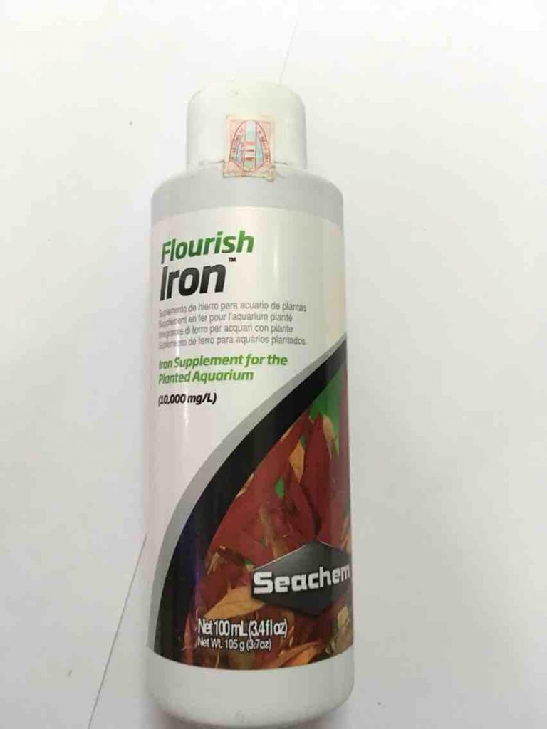 Phân nước Sắt cho cây lá đỏ Thuỷ sinh Seachem Flourish Iron 100ml - Nước Dinh Dưỡng Seachem Flourish Iron - Aquascape & Planted Tank Guide