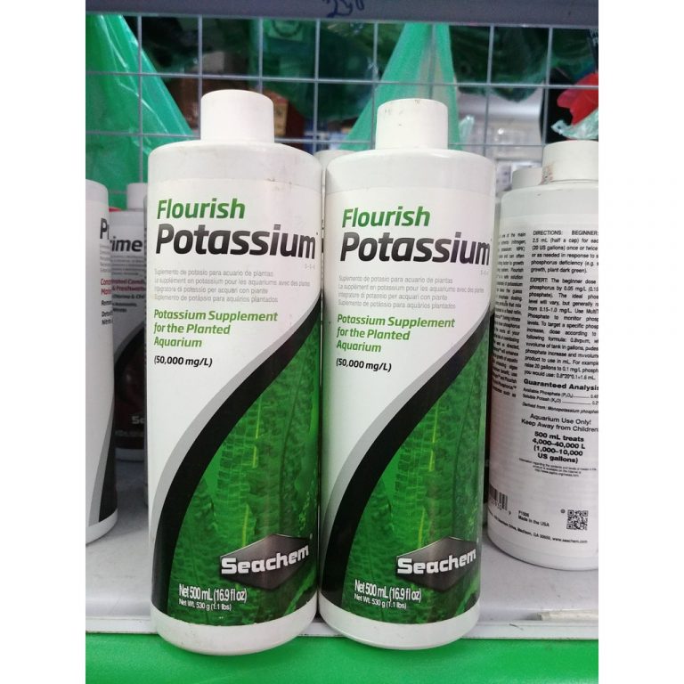 Seachem Flourish Potassium - Dung Dịch Dinh Dưỡng Seachem Flourish Potassium 500ml - Aquascape & Planted Tank Guide