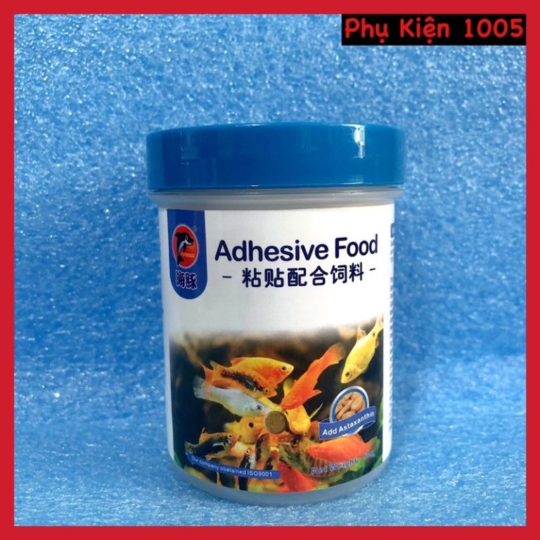 High-Quality Taiwan Adhesive Food - Jar of 100 Tablets - Adhesive Food Glass Stickers - Aquascape & Planted Tank Guide