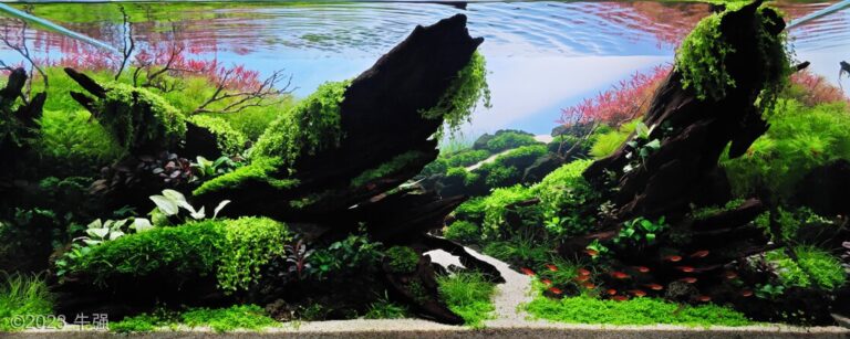 远山云影 (Shadow of a distant mountain and clouds)