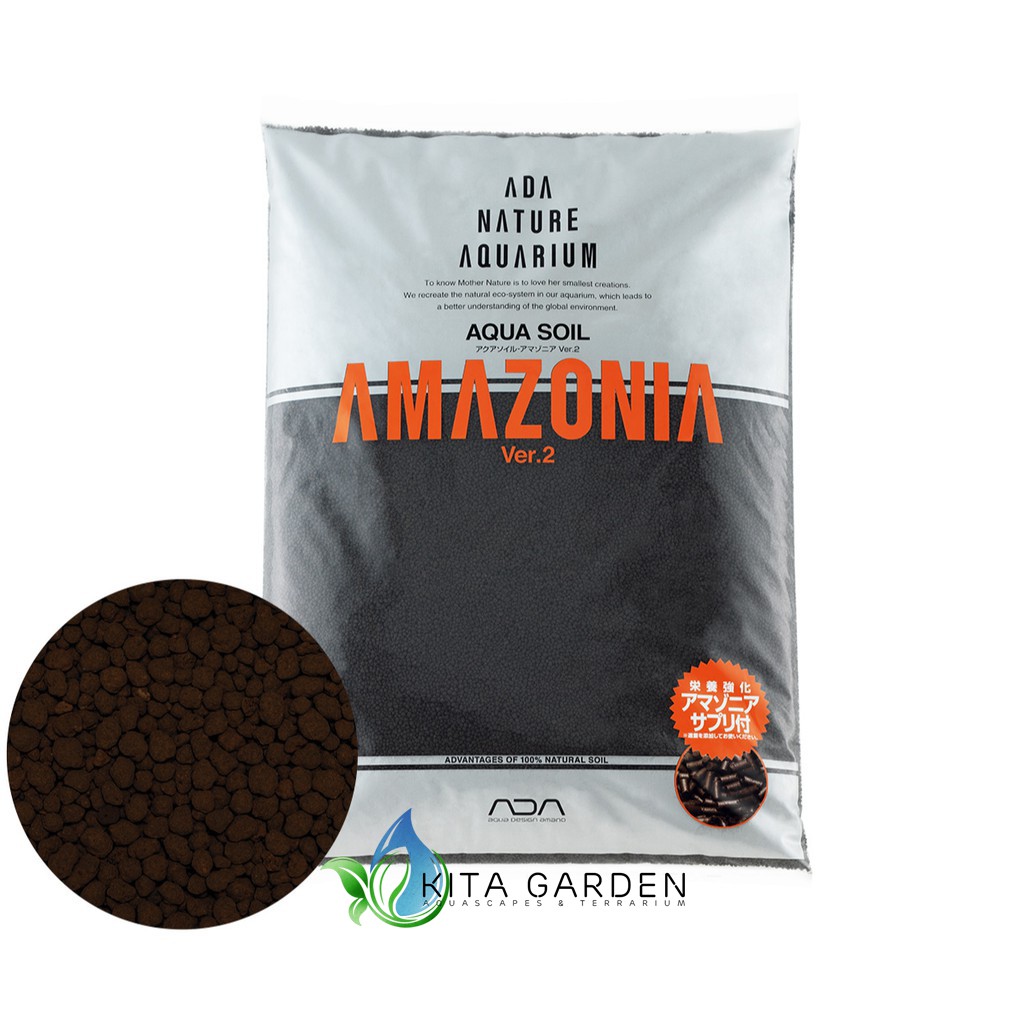 ADA Aqua Soil Amazonia Normal 9L - Aqua Plants Hub