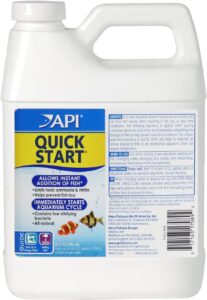 API QUICK START Freshwater and Saltwater Aquarium Nitrifying Bacteria 32-Ounce Bottle - Aqua Plants Hub