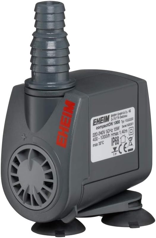 Eheim compactON Aquarium Pump - 3000, Black - Eheim compactON Aquarium Pump – 3000, Black - Aqua Plants Hub