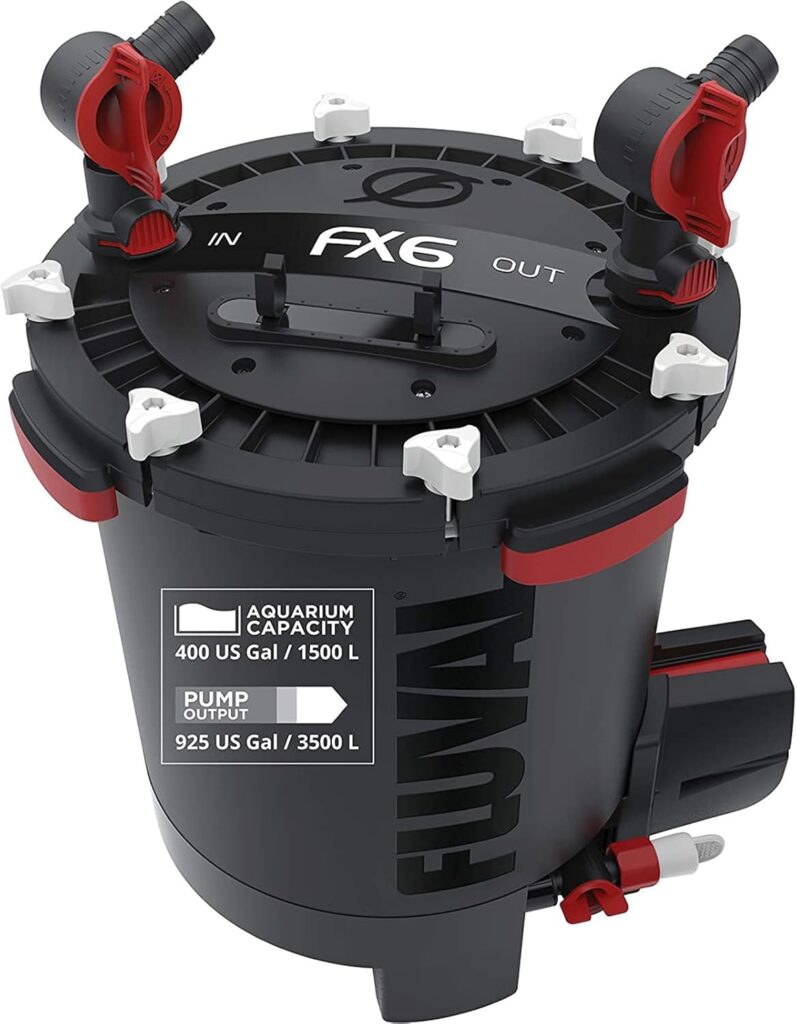 Fluval FX6 High Performance Aquarium Filter, Canister Filter for Aquariums up to 400 Gal. - Aqua Plants Hub