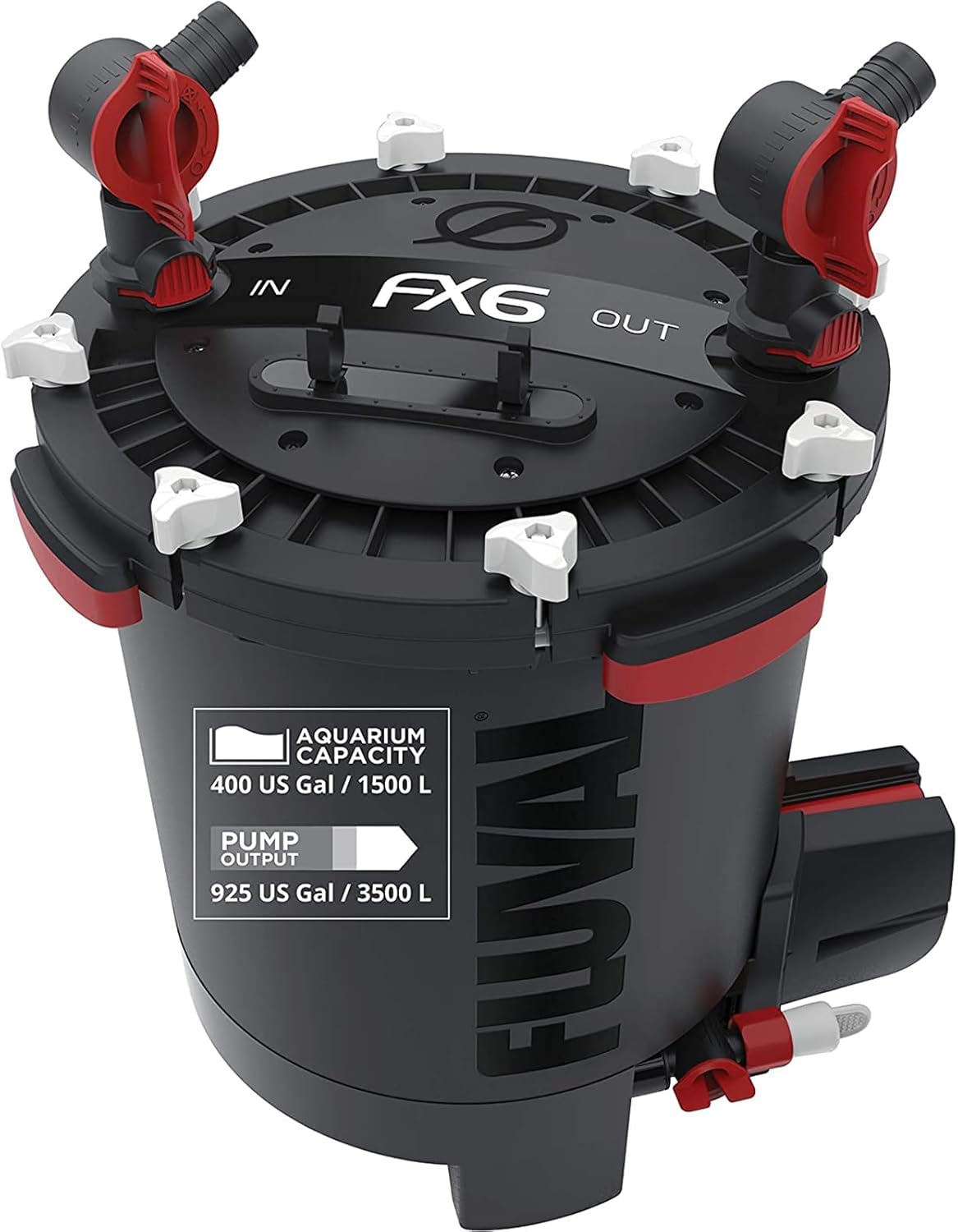 Fluval FX6 High Performance Aquarium Filter, Canister Filter for Aquariums up to 400 Gal. - Aqua Plants Hub