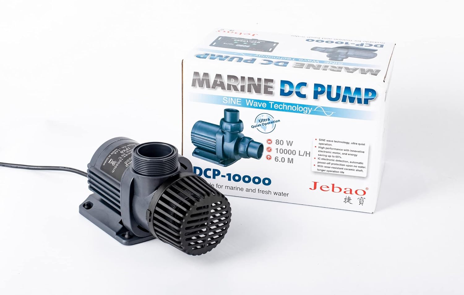 Jebao DCP Sine Wave Water Return Pump (DCP-10000) - Aqua Plants Hub