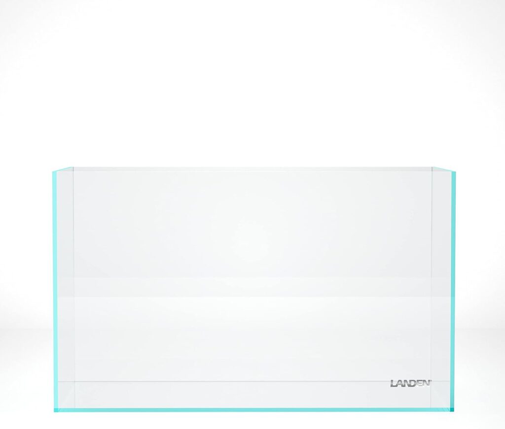 LANDEN 60P 16 Gallon Rimless Low Iron Aquarium Tank, 23.6" W × 11.8" D × 14.2" H (60cm x 30cm x 36cm) 6mm Thickness with Nano Foam Leveling Mat - LANDEN 60P 16 Gallon Rimless Low Iron Aquarium Tank, 23.6″ W × 11.8″ D × 14.2″ H (60cm x 30cm x 36cm) 6mm Thickness with Nano Foam Leveling Mat - Aqua Plants Hub
