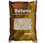 LANDEN Betanu Aquascape Sand for Aquarium Landscape, Natural Cosmetic Gravel, Granite Sand, Fish Tank Decorative Sand, Coarse Sand for Plants, Small Pea Gravel, Light Colored Gravel 3-5mm 2L (7lbs) - Aqua Plants Hub