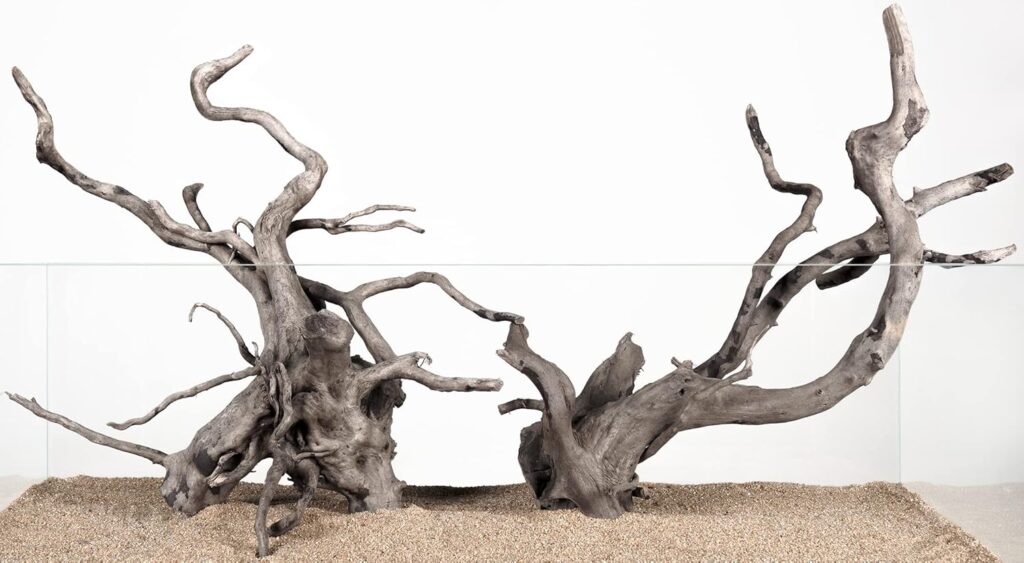 LANDEN Natural Spider Wood Aquarium Decorative Fish Tank Decorations, Driftwood Branches (12-16 Inch, XL) 4 Pcs - Aqua Plants Hub
