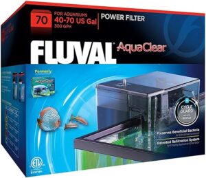 AquaClear 70 hang-on-back power filter for planted aquariums