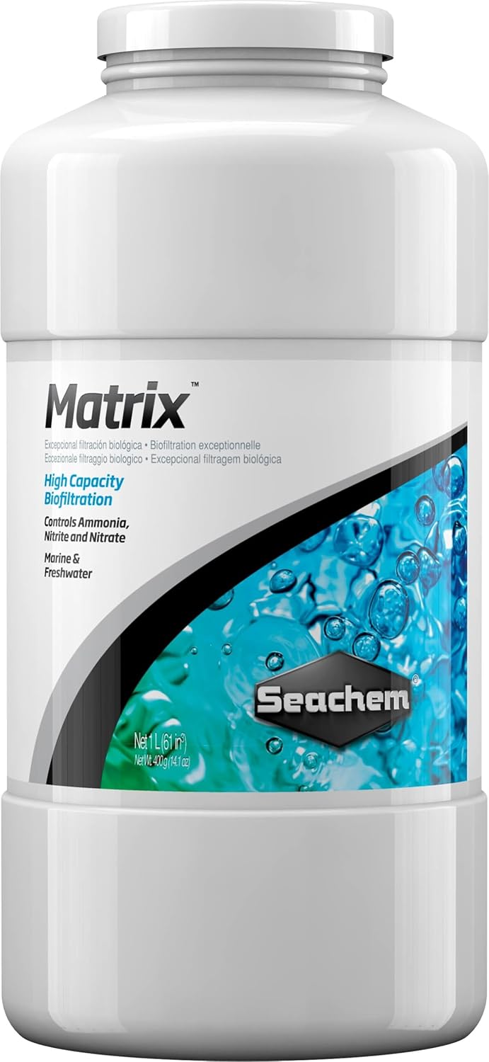 Seachem Matrix Bio Media 1 Liter - Aqua Plants Hub