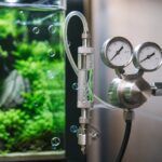 Aquarium CO2 regulator bubble counter leak check